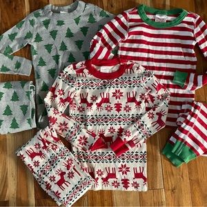 Hanna Andersson 120 holiday long John pajamas